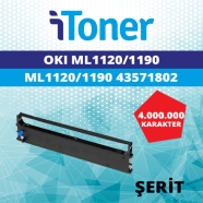 İTONER TMP-1120-1190 OKI ML-1120/ML-1190 MUADIL Yazıcı Şeridi