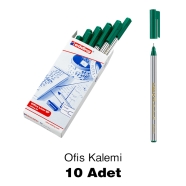 EDDING 89 Ofis Kalemi Yeşil ED8904 Keçe Uçlu Kalem