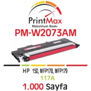 PRINTMAX PM-W2073AM PM-W2073AM 1000 Sayfa KIRMIZI (MAGENTA) MUADIL Lazer Yazı...
