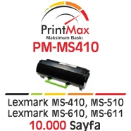 PRINTMAX PM-MS410 PM-MS410 10000 Sayfa SİYAH-BEYAZ MUADIL Lazer Yazıcılar / F...
