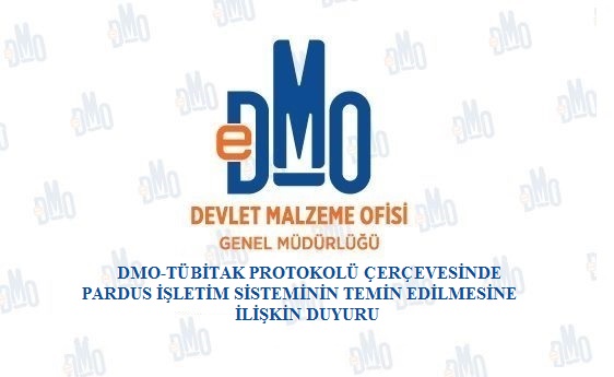 DMO-TÜBİTAK Protokolü Çerçevesinde Pardus İşletim Sisteminin Temin Edilmesine İlişkin Duyuru