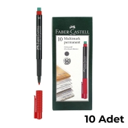 FABER CASTELL 5010152521000 MULTIMARK PERMANENT (M) Asetat Kalemi