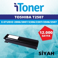 İTONER TMP-T2507 TOSHIBA T-2507P/E/D 12000 Sayfa SİYAH MUADIL Lazer Yazıcılar...