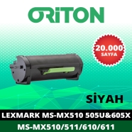 ORİTON TME-MS-MX-20K LEXMARK MS510/MS610/505U & MX510/MX511/MX611/605X 20000 ...