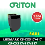 ORİTON TME-71B50Y0 LEXMARK CS317/CS417/CS517 & CX317/CX417/CX517 2300 Sayfa S...