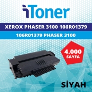 İTONER TMP-3100 XEROX 106R01379 PHASER 3100 4000 Sayfa SİYAH MUADIL Lazer Yaz...