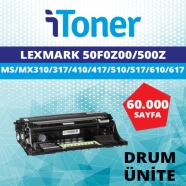 İTONER LEXMARK 50F0Z00/500Z TMP-500Z MUADIL Drum (Tambur)