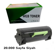 WEB TONER WT-MS510/MX510 WT-MS510/MX510 20000 Sayfa SİYAH MUADIL Lazer Yazıcı...