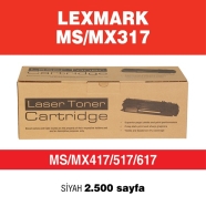 ASCONN AP-MS317 LEXMARK MS317/ 51B5000 2500 Sayfa SİYAH MUADIL Lazer Yazıcıla...