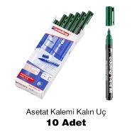 EDDING ED14404 144M Yeşil Asetat Kalemi