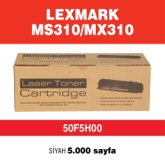 ASCONN AP-LMS310 LEXMARK MS310 5000 Sayfa SİYAH MUADIL Lazer Yazıcılar / Faks...