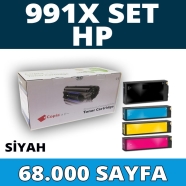 KOPYA COPIA YM-991X-SET HP 991X 68000 4 RENK ( MAVİ,SİYAH,SARI,KIRMIZI ) MUAD...