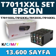 KOPYA COPIA YM-T7011-T7012-T7013-T7014-SET EPSON T7011XXL/T7012XXL/T7013XXL/T...