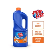 PORÇÖZ 9 x 2000 Ml 19440 9 x 2,104 lt Yağ Çözücü