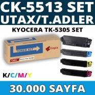 KOPYA COPIA YM-CK5513-SET UTAX TRIUMPH ADLER CK-5513/355Ci/356Ci/TK-5305 KCMY...