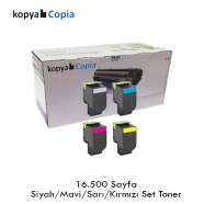 KOPYA COPIA YM-C2425-SET LEXMARK MC2640/C2535/C2425/C2535 16500 Sayfa 4 RENK ...