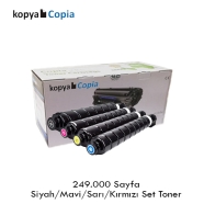 KOPYA COPIA YM-EXV51-SET CANON C-EXV51 KCMY 249000 Sayfa 4 RENK ( MAVİ,SİYAH,...