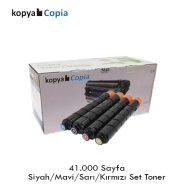 KOPYA COPIA YM-EXV54-SET CANON C-EXV54 KCMY 41000 Sayfa 4 RENK ( MAVİ,SİYAH,S...