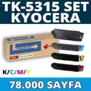 KOPYA COPIA YM-TK5315-SET KYOCERA TK5315-SET 78000 Sayfa 4 RENK ( MAVİ,SİYAH,...