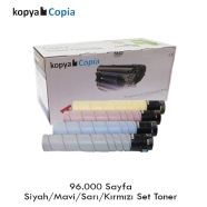 KOPYA COPIA YM-TN228-SET KONICA MINOLTA & DEVELOP TN-228 KCMY 96000 Sayfa 4 R...