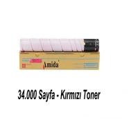 AMIDA P-LCX921M LEXMARK CX921M 34000 Sayfa KIRMIZI (MAGENTA) MUADIL Lazer Yaz...