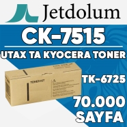JETDOLUM JET-CK7515 UTAX TRIUMPH ADLER CK-7515/TK-6725 70000 Sayfa SİYAH MUAD...