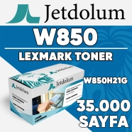 JETDOLUM JET-W850 LEXMARK W850N/W850DN/W850H21G 35000 Sayfa SİYAH MUADIL Laze...