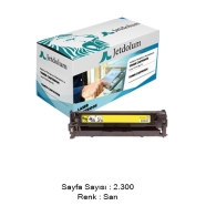 JETDOLUM JET-CRG045HYL CANON CF402X/CRG-045H 2300 Sayfa SARI (YELLOW) MUADIL ...