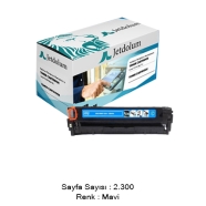 JETDOLUM JET-CRG045HCY CANON CF401X/CRG-045H 2300 Sayfa MAVİ (CYAN) MUADIL La...