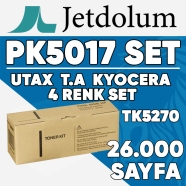 JETDOLUM JET-PK5017-TAKIM UTAX TRIUMPH ADLER PK-5017/TK-5270 26000 Sayfa 4 RE...