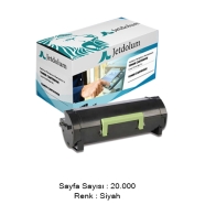 JETDOLUM JET-MS/MX517 LEXMARK MS517/MS617/MX517/MX617 20000 Sayfa SİYAH MUADI...