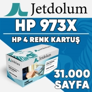 JETDOLUM JET-973X-TAKIM HP PageWide 973X KCMY 3...