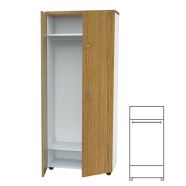 4LINE VEGA 4Lİ671 800 x 550 x 1910 mm Soyunma Dolabı