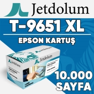 JETDOLUM JET-T9651XL EPSON C13T965140/T9651XL 10000 SİYAH MUADIL Toner Kartuşu