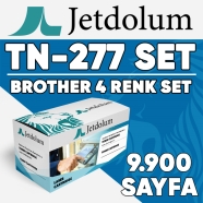 JETDOLUM JET-TN277-TAKIM BROTHER TN-277BK/TN-277C/TN-277M/TN-277Y KCMY 99000 ...