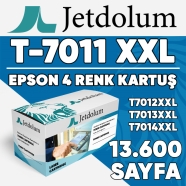 JETDOLUM JET-T7011-TAKIM EPSON T7011XXL/T7012XXL/T7013XXL/T7014XXL KCMY 13600...