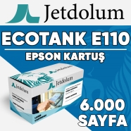 JETDOLUM JET-E110 EPSON ECOTANK-E110 2800 SİYAH MUADIL Toner Kartuşu