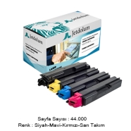 JETDOLUM JET-TK5345-TAKIM KYOCERA TK-5345 KCMY 44000 Sayfa 4 RENK ( MAVİ,SİYA...