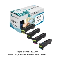 JETDOLUM JET-CS/CX820-TAKIM LEXMARK CS820/CX820/CX825/CX860 KCMY 32000 Sayfa ...