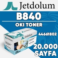 JETDOLUM JET-44661802 OKI B840 44661802 20000 Sayfa SİYAH MUADIL Lazer Yazıcı...