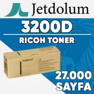 JETDOLUM RICOH TYPE 3200D RICOH TYPE 3200D 27000 Sayfa SİYAH MUADIL Lazer Yaz...