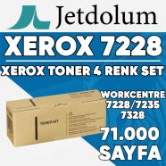 JETDOLUM JET-CCP7228-TAKIM XEROX WORKCENTRE 7228/7235/7245/7328 KCMY 71000 Sa...