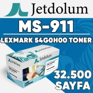 JETDOLUM JET-MS911 LEXMARK MS911/54G0H00 32500 Sayfa SİYAH MUADIL Lazer Yazıc...