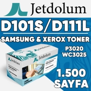 JETDOLUM JET-D101S SAMSUNG MLT-D101S/D111L & P3020/WC3025 106R02773 1500 Sayf...