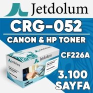 JETDOLUM JET-CRG052 CANON CRG-052/CF226A 3100 S...