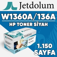 JETDOLUM JET-136A HP W1360A/136A 1150 Sayfa SİYAH MUADIL Lazer Yazıcılar / Fa...
