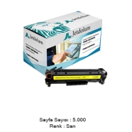 JETDOLUM JET-CRG046HYL CANON CRG-046H/CF412X 5000 Sayfa SARI (YELLOW) MUADIL ...