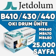 JETDOLUM OKI B410 B430 B440 MB460 MB470 MB480 JET-B410-DRUM MUADIL Drum (Tambur)