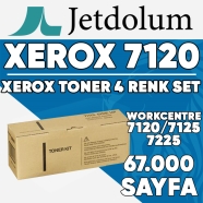 JETDOLUM JET-WC7120-TAKIM XEROX WC 7120/7125/7220/7225 KCMY 67000 Sayfa 4 REN...