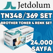 JETDOLUM JET-TN348-TAKIM BROTHER TN-348/TN-369 KCMY 24000 Sayfa 4 RENK ( MAVİ...